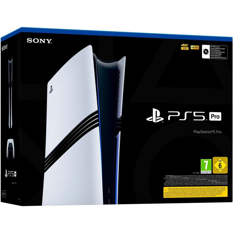 Console Sony PlayStation 5 Pro (PS5 Pro) numérique 2 To