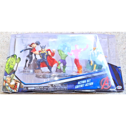 Coffret Action Marvel Avengers Jackks Pacific cinq figurines
