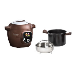 Moulinex Multicuiseur Cookeo+ marron CE851910