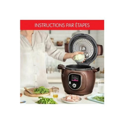 Moulinex Multicuiseur Cookeo+ marron CE851910