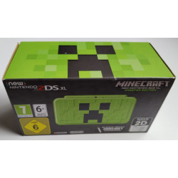Console new Nintendo 2DS XL Creeper Edition avec Minecraft