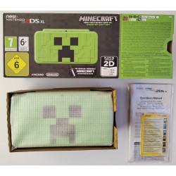 Console new Nintendo 2DS XL Creeper Edition avec Minecraft