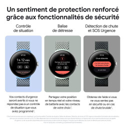 Google Pixel Watch 2 - Montre connectée avec fitbit noire