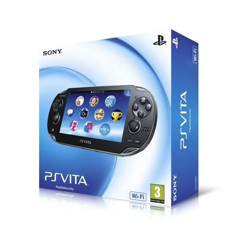 Sony PlayStation Vita - PS Vita Wi-Fi OLED noire PCH-1004 neuve (boîte abîmée)