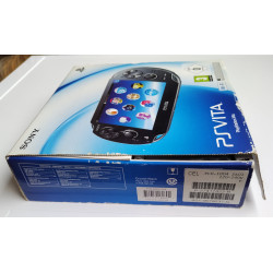 Sony PlayStation Vita - PS Vita Wi-Fi OLED noire PCH-1004 neuve (boîte abîmée)