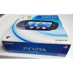 Sony PlayStation Vita - PS Vita Wi-Fi OLED noire PCH-1004 neuve (boîte abîmée)