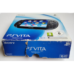 Sony PlayStation Vita - PS Vita Wi-Fi OLED noire PCH-1004 neuve (boîte abîmée)