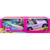 Barbie GDX66 - Pack avec Jeep, Bateau et 2 poupées - Neuf, scellé (boîte légèrement abîmée)