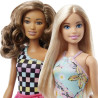 Barbie GDX66 - Pack avec Jeep, Bateau et 2 poupées - Neuf, scellé (boîte légèrement abîmée)