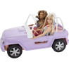 Barbie GDX66 - Pack avec Jeep, Bateau et 2 poupées - Neuf, scellé (boîte légèrement abîmée)