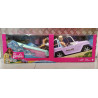 Barbie GDX66 - Pack avec Jeep, Bateau et 2 poupées - Neuf, scellé (boîte légèrement abîmée)