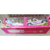 Barbie GDX66 - Pack avec Jeep, Bateau et 2 poupées - Neuf, scellé (boîte légèrement abîmée)