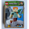 Lego Minecraft 21149 - Bigfigurine Alex et son poulet (boîte abîmée)