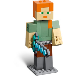 Lego Minecraft 21149 - Bigfigurine Alex et son poulet (boîte abîmée)