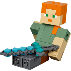 Lego Minecraft 21149 - Bigfigurine Alex et son poulet (boîte abîmée)
