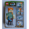 Lego Minecraft 21149 - Bigfigurine Alex et son poulet (boîte abîmée)