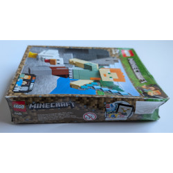 Lego Minecraft 21149 - Bigfigurine Alex et son poulet (boîte abîmée)