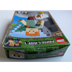 Lego Minecraft 21149 - Bigfigurine Alex et son poulet (boîte abîmée)