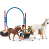 Schleich Farm World 72149 - Agilité au box à cheval