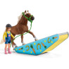 Schleich Farm World 72149 - Agilité au box à cheval