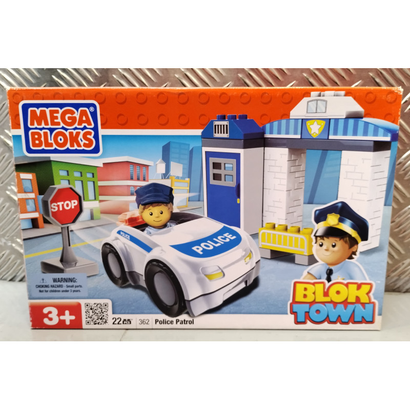 Mega Bloks 362 Blok Town - Patrouille de police