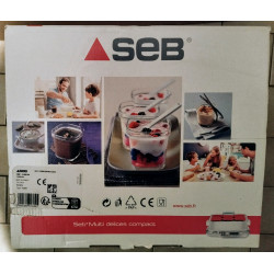 SEB Yaourtière 6 pots Multi délices express YG660100 (boîte légèrement abîmée)