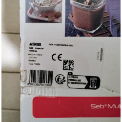 SEB Yaourtière 6 pots Multi délices express YG660100 (boîte légèrement abîmée)