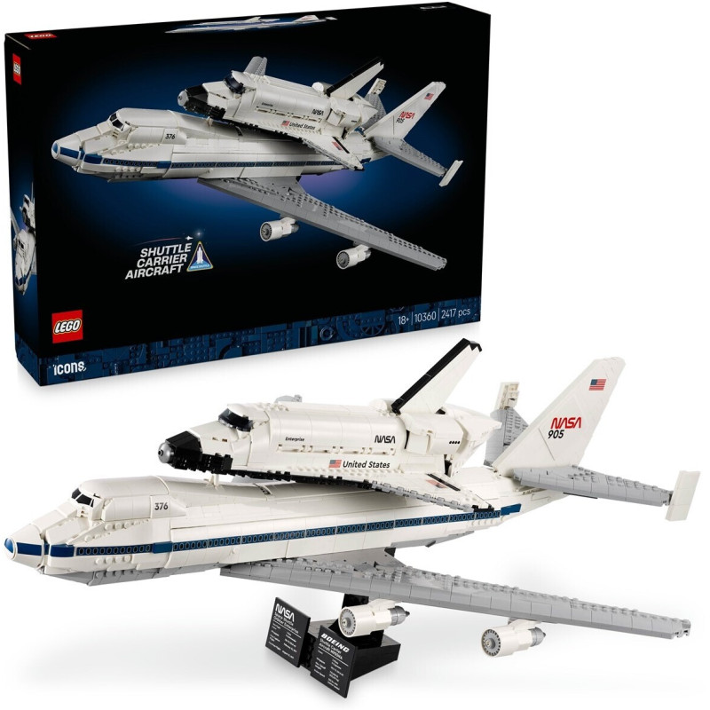 LEGO Icons 10360 - Le Shuttle Carrier Aircraft