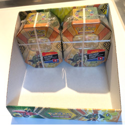 Pokémon Lot de 2 pokébox Tokorico-GX + présentoir officiel