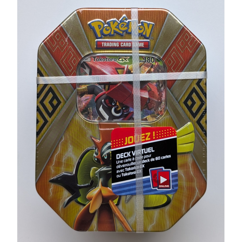 Pokémon ULTRA RARE pokébox Tokorico avec carte Tokotoro-GX